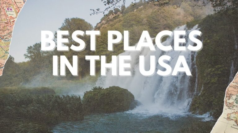 25 Best Places to Visit in the USA – A Travel Video #travel #usa #travelvlog