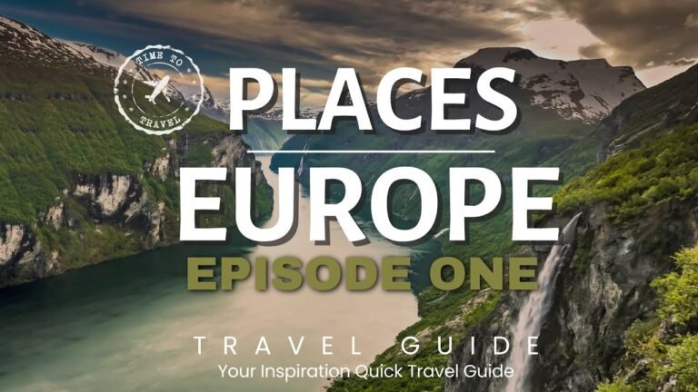 Europe Travel Guide 10 Best PLACES to Visit Part 1 2024