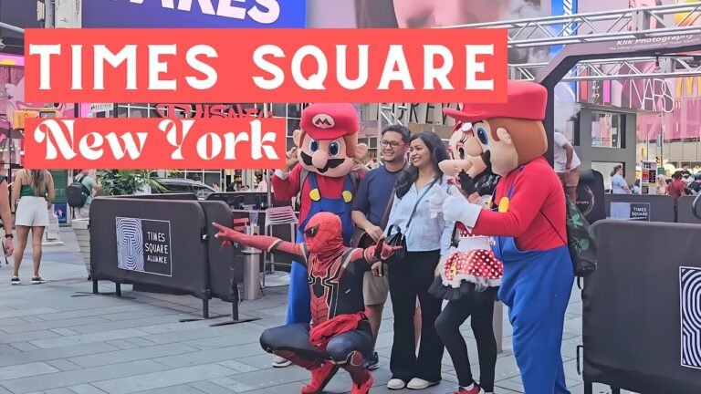 20 Minutes of Iconic Times Square: A Walking Tour NYC #nycvlog #nycwalkingtour #citywalk